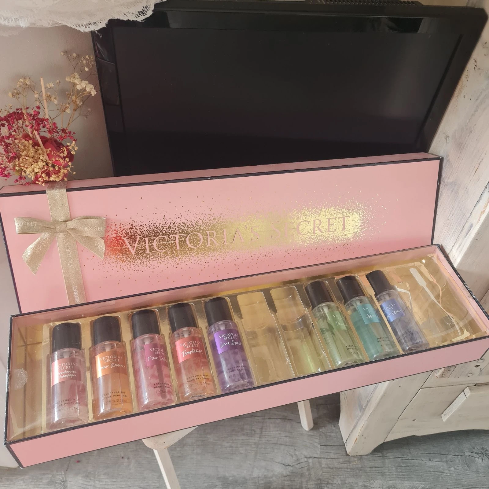 Coffret de brumes parfumées 